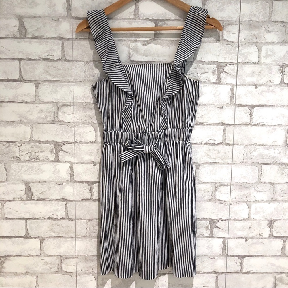 Club Monaco Seersucker Dress Sz 0